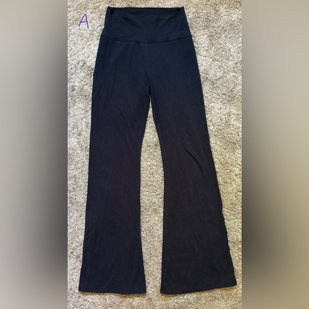 Aerie OG Foldover Flare High-Rise Legging | Size M (Set of 2) - Picture 4 of 8